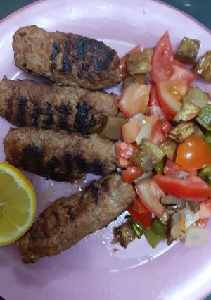 Una foto de Kebab de ternera