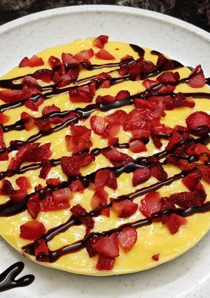A picture of Custard cake.
