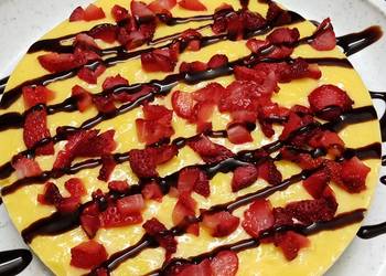 The New Way Make Recipe Custard cake Restaurant Style