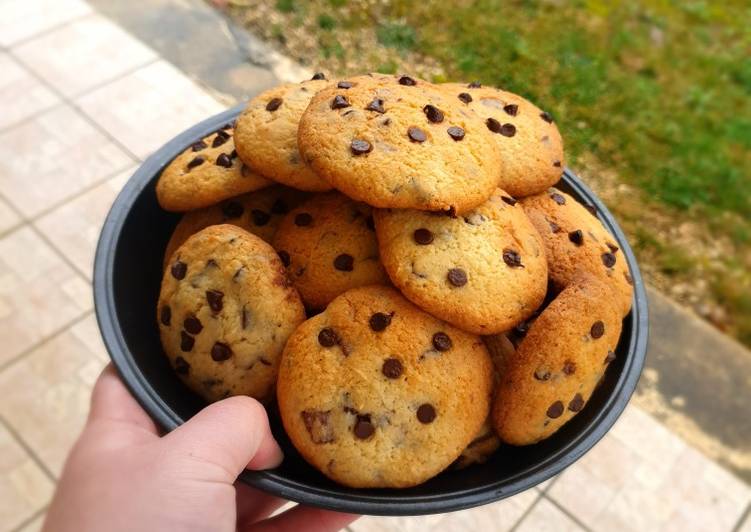 Cookies aux 3 chocolats