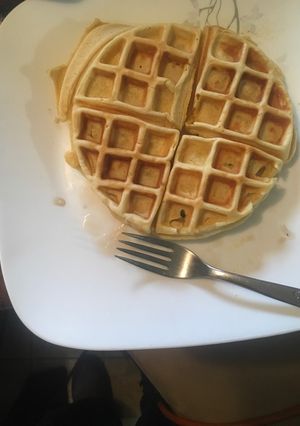 A picture of Buttermilk waffles.
