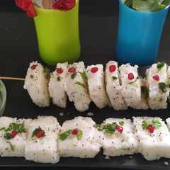 White Khata Dhokla A picture of White Khata Dhokla.