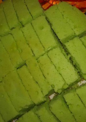 Foto resep Bolu pandan teflon simple