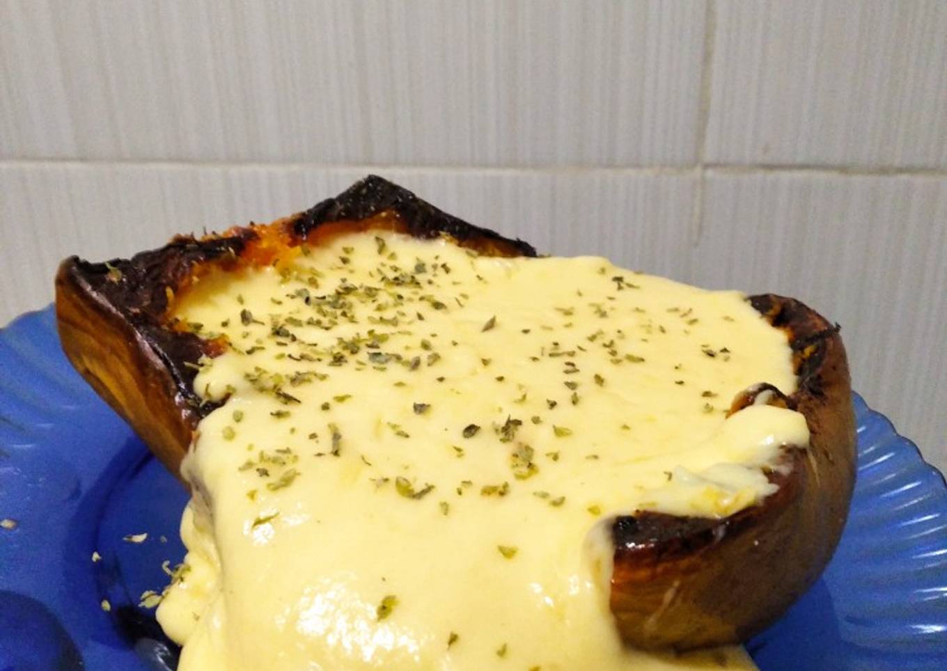 Fondeau de queso y calabaza