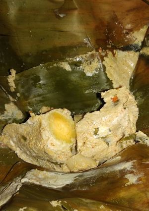 Foto resep Botok Tahu Telor Asin