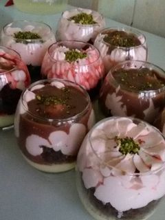 صورة لوصفة ترايفل بالكلاسات روووعة 😜