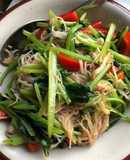 Bún xào chay