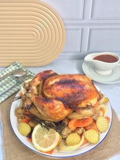 Foto resep Rosemary Roasted Chicken with BBQ sauce (Gurih, empuk, meresap sampai dalam)
