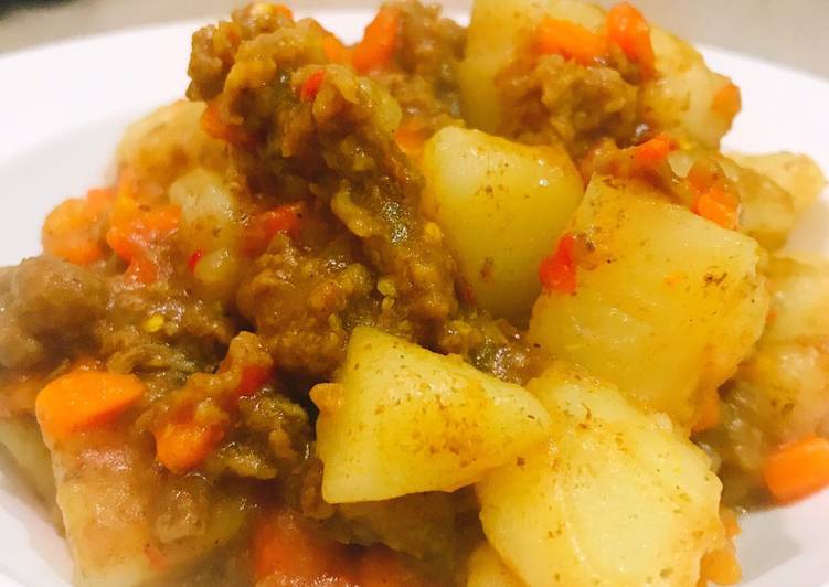 Recipe of Ultimate Meaty potato dish