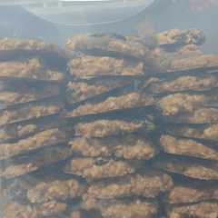 รูปของ Crunchy oatmeal cookies
