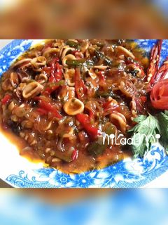 Foto resep 🐙Cumi pedas manis🐙
