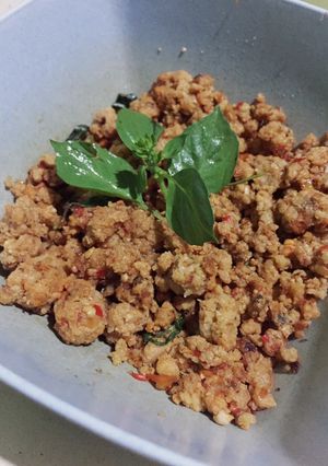 Foto resep Oseng Oncom kemangi