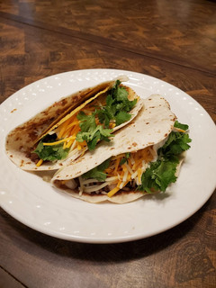 A picture of Brad's copycat taco bell double decker tacos.
