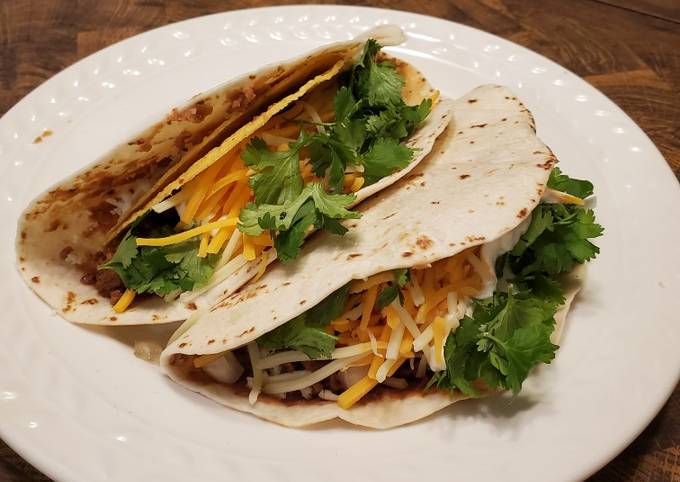 Recipe of Mario Batali Brad&#39;s copycat taco bell double decker tacos