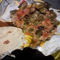 A picture of Masala Fry Bhindi 🎀🎀🎀.