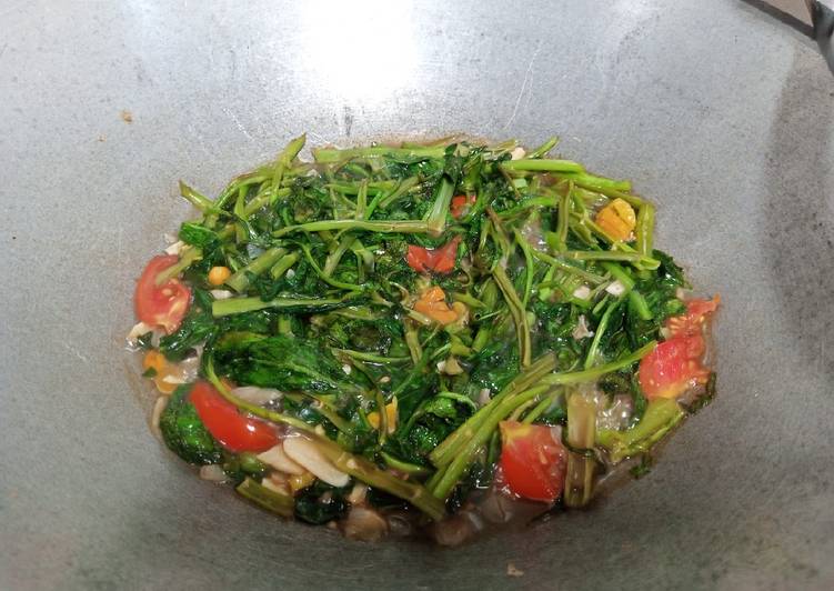 Kangkung tumis bumbu terasi