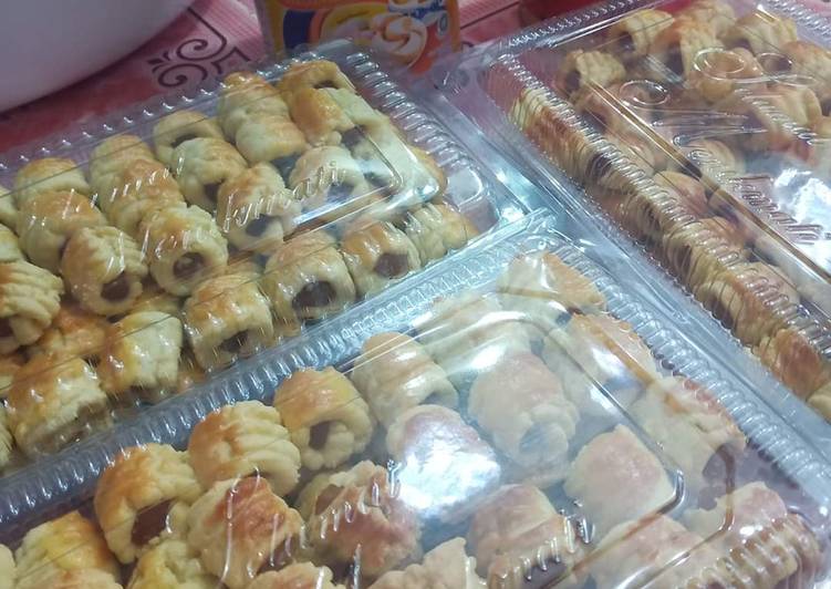 Resep Nastar Gulung Lumerooo uno 😝 Anti Gagal