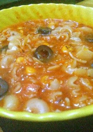 A picture of Soup of Pasta alla Marinara.