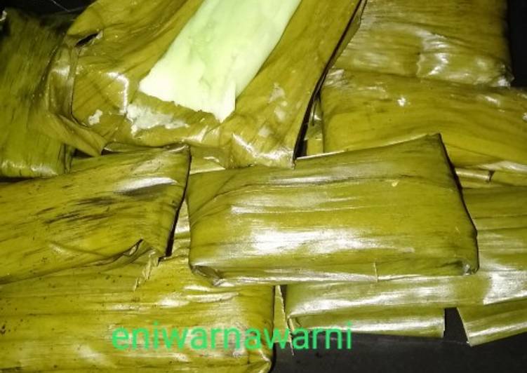 resep cara bikin Nagasari roti tawar