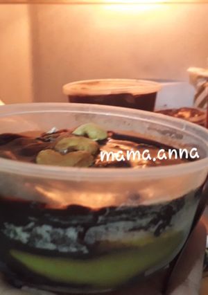Foto resep Dessert Bowl Brownies Avocado ♥