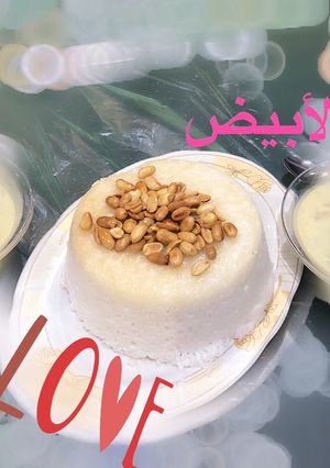 صورة لوصفة الأرز الابيض