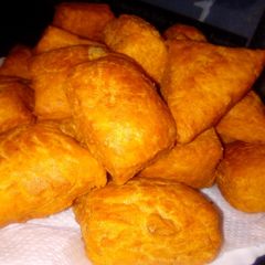 Crunchy mandazis A picture of Crunchy mandazis.