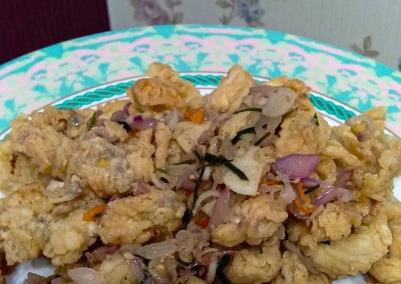 Cumi Renyah Sambal Matah