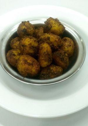 A picture of Roasted Baby Potatoes.