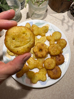 عکسی از دستور پفک سیب زمینی (خندان) 🥔🍟
