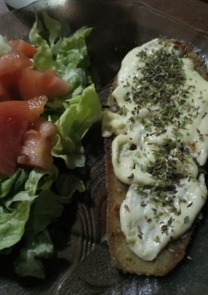 Una foto de Milanesas de berenjenas