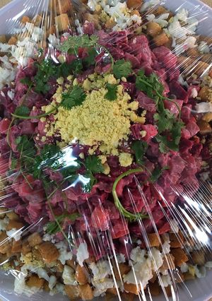 Hình của món Salad Nga.