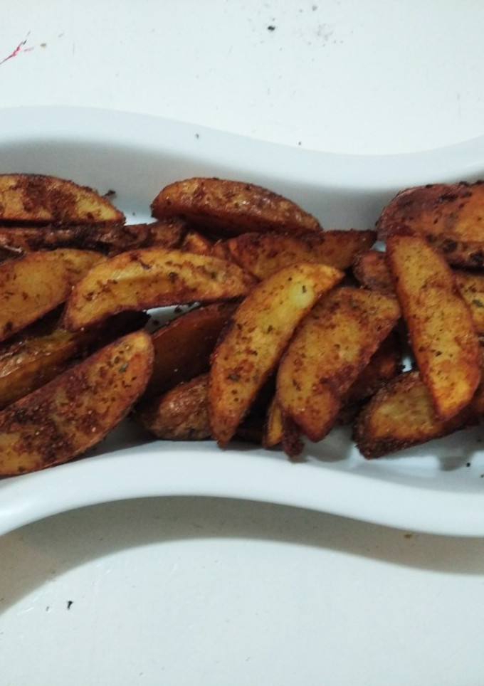 Una foto de Patatas gajo estilo Macdonals