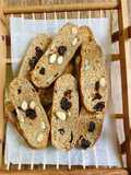 Bánh biscotti ăn kiêng làm bằng nồi chiên không dầu