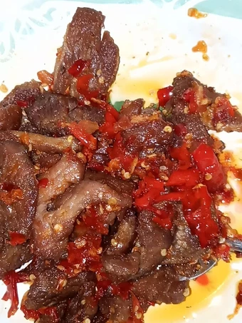 Cara Gampang Membuat Resep Dendeng sapi balado yang Enak