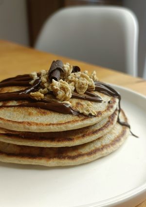 Une photo de 🥞 Pancake banane avoine