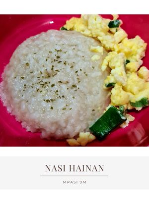 Foto resep MPASI 9m: Nasi Hainan