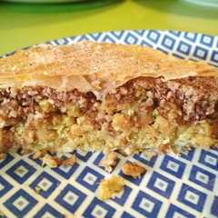 Una foto de Pastela marroquí vegetariana