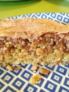 Una foto de Pastela marroquí vegetariana