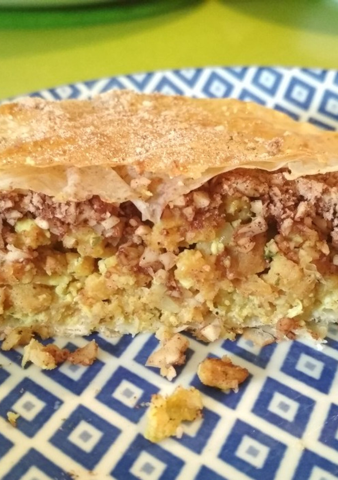 Una foto de Pastela marroquí vegetariana