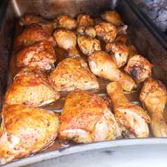 Una foto de Pollo al horno (de barro)