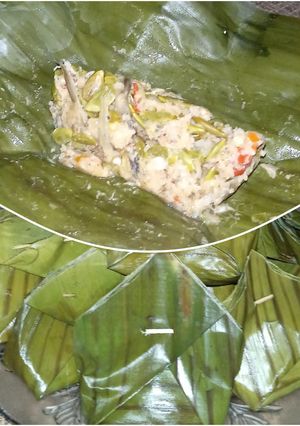 Foto resep Bothok Teri Pete China