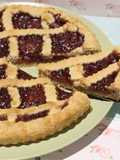Crostrata con mermelada de fresa