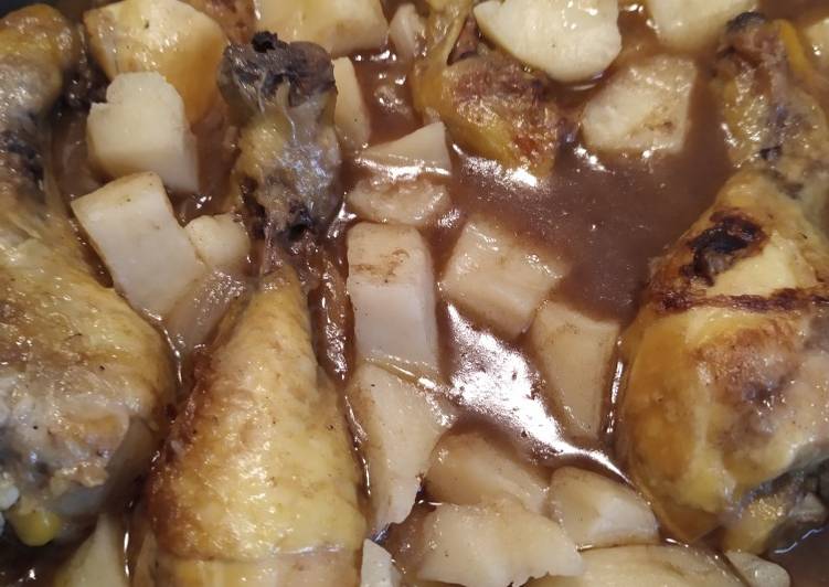 Pollo a la coca-cola