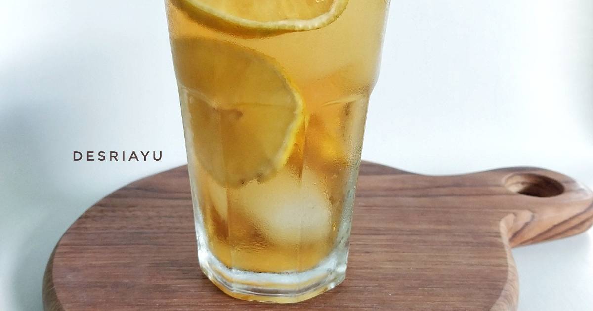 Resep Ice Lemon Tea Oleh Desriayu Cookpad 9444