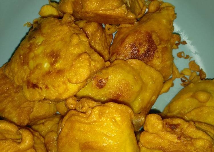Resep 😍Fried Toufu isi chicken cincang yummy Anti Gagal