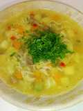 Суп 🍲 з вермішеллю та курячими шлунками/ Soup with vermicelli and chicken stomachs