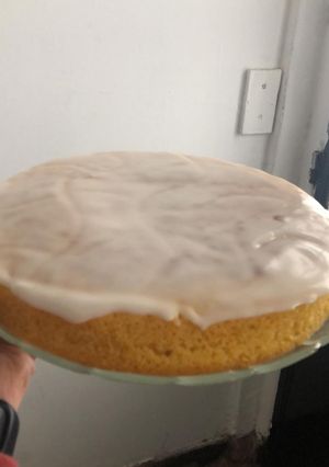 Una foto de Torta de zanahoria para la merienda