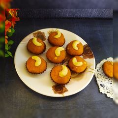 A picture of Motichoor Ladoo.