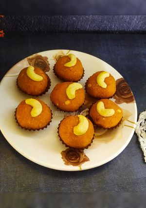 A picture of Motichoor Ladoo.