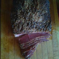 A picture of Smoked Pastrami (From Scratch Version).